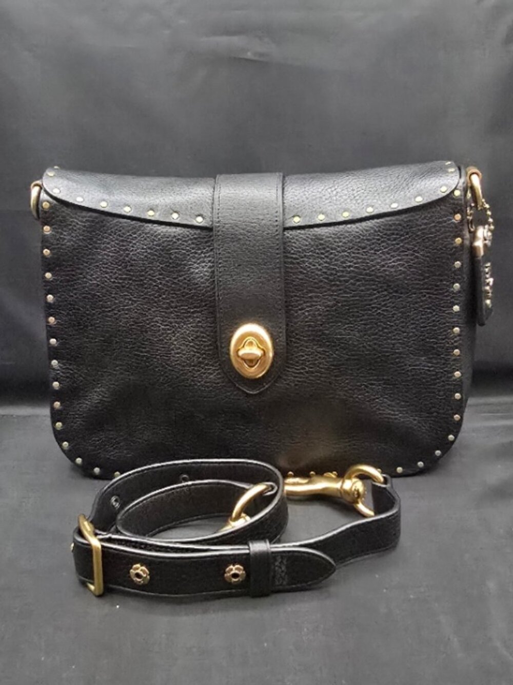 Coach Page 27 with Rivets 31929 Black
